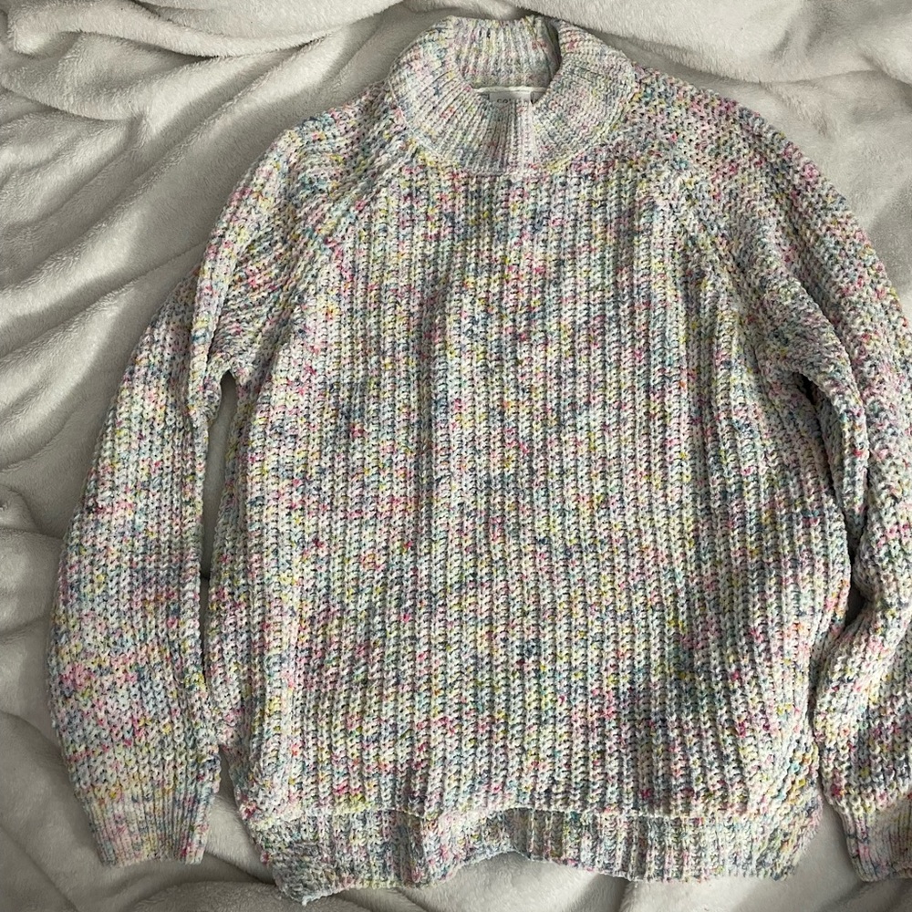 Speckled color sweater falls creek girls